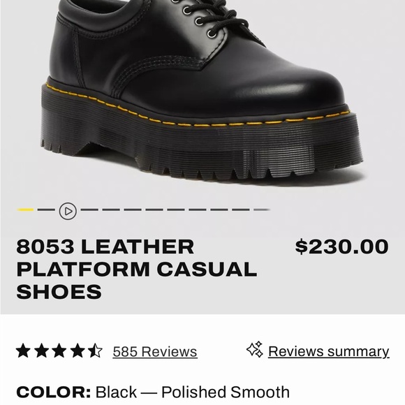 Women’s platform doc martens - Picture 3 of 4